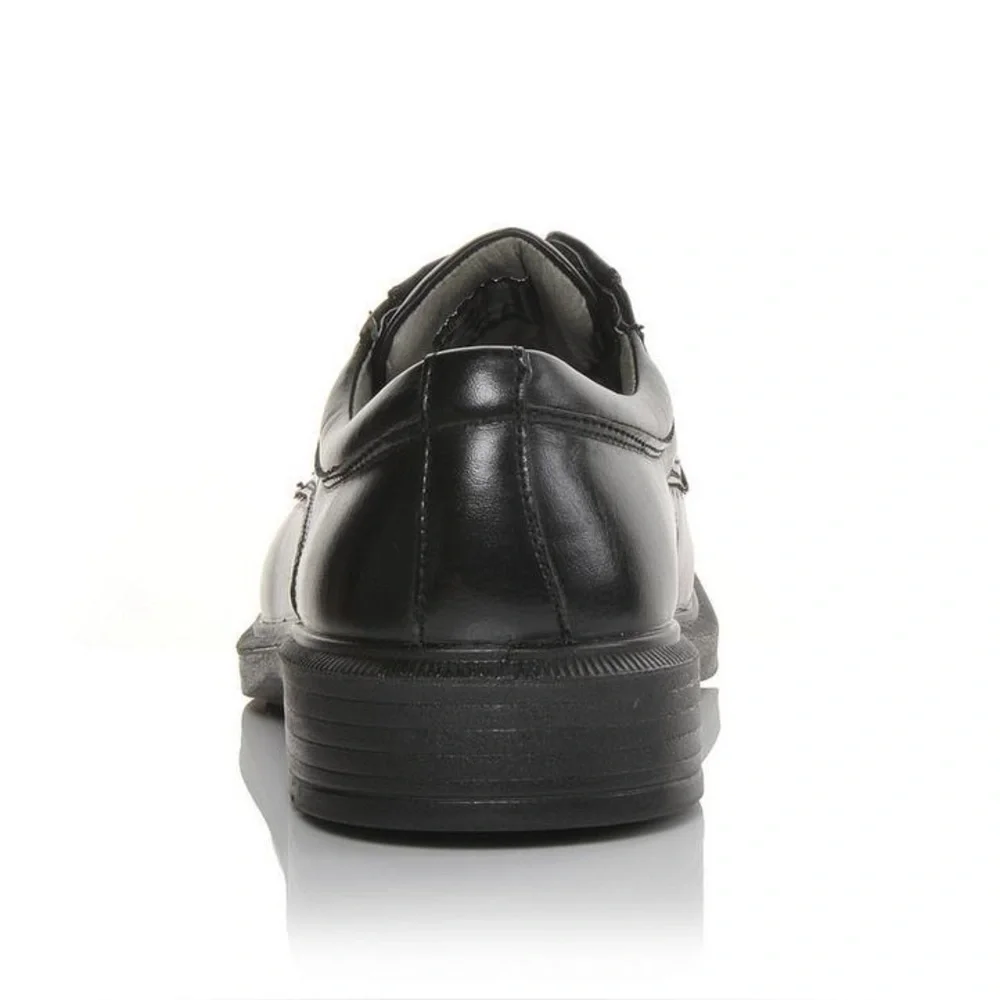 Classic Black Leather Men's Dress Shoes